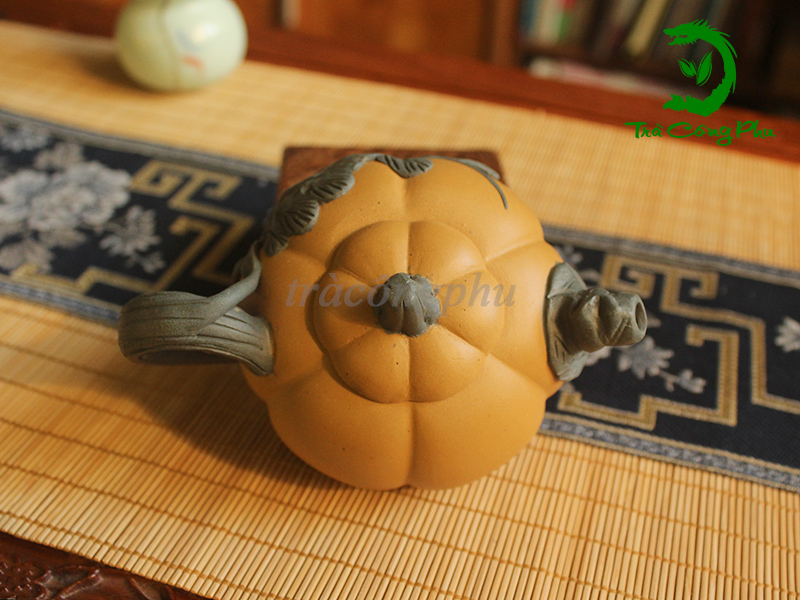 Ấm Tử Sa Quả Bí - ATS1265